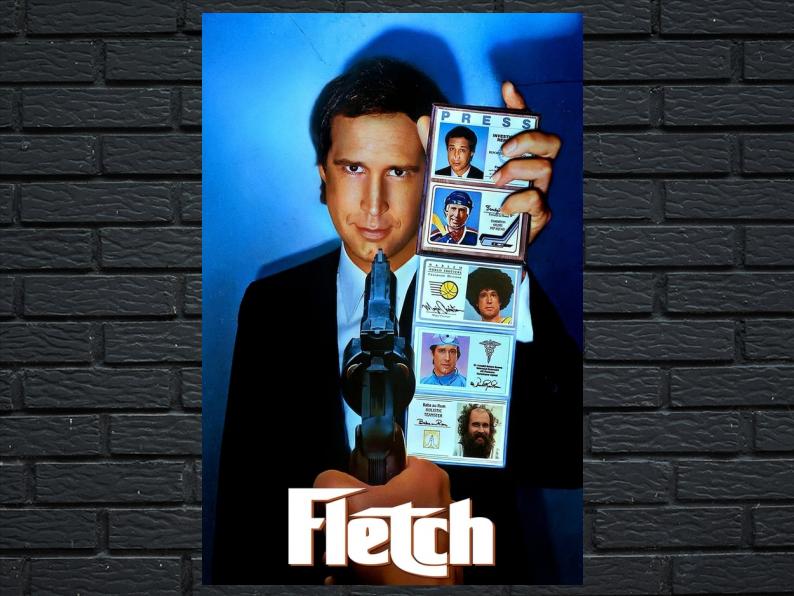 Geometry Fletch -Fletch (1985)-The Original Movie - ClassicsOnPoint.com