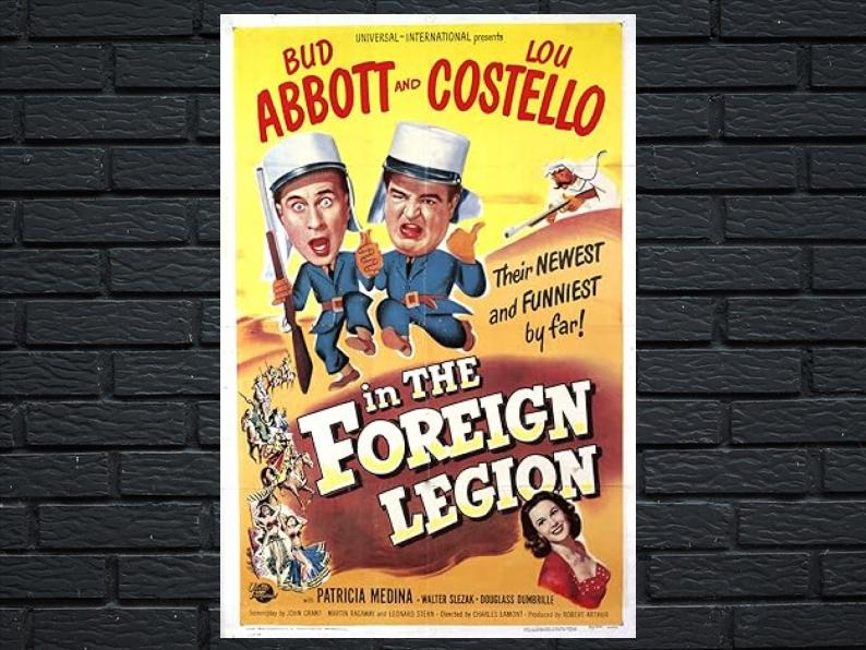 In The Foreign Legion (1950)The Original Movie
