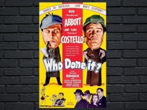 -Who Done It (1942)-<br>The Original Movie