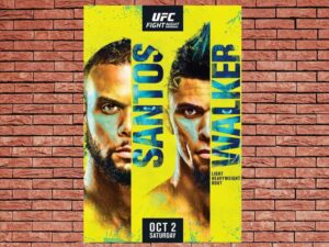 -UFC Fight Night 193: Santos vs. Walker (2021)-<br>The Original Movie