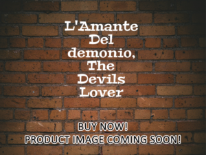 -L'Amante Del demonio, The Devils Lover (1972)-<br>The Original Movie